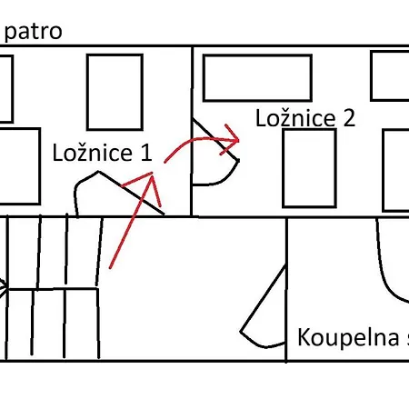 Niky U Klinovce Semesterbostad